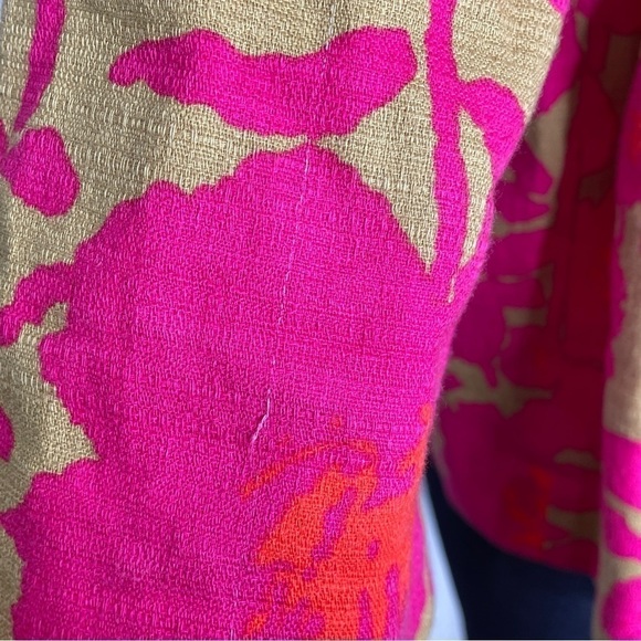 Nanette Lepore pink and green beaded jacket small - Picture 5 of 8